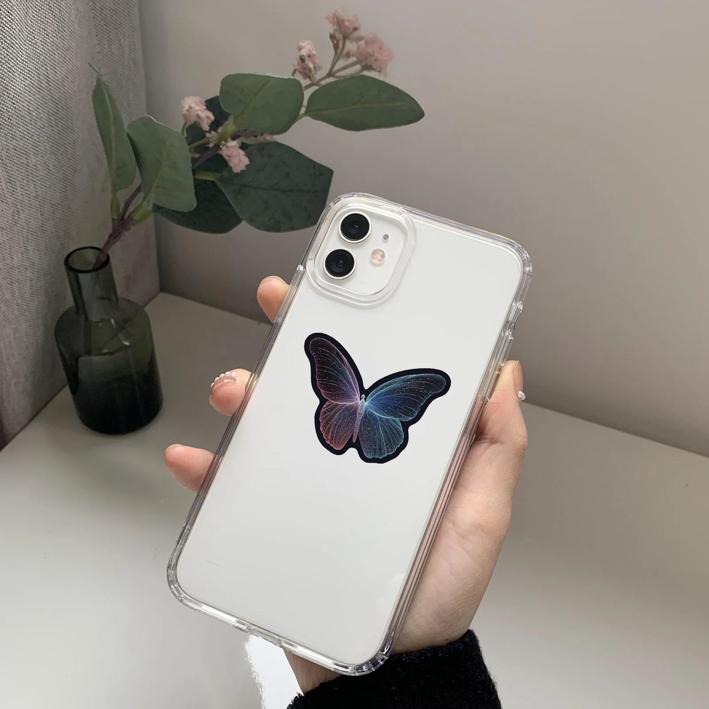 🌌 50-pack Night Galaxy – Mörk Mystik & Pastellglow i Vattentålig Vinyl